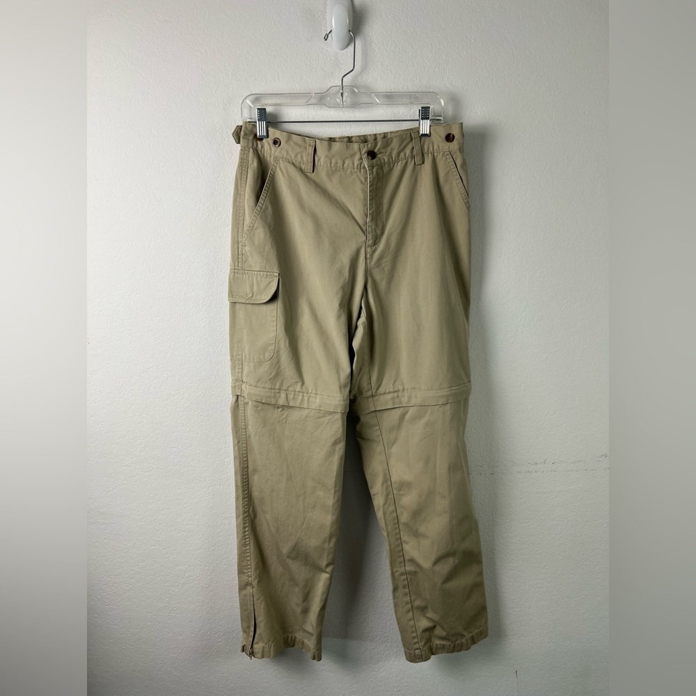 TravelSmith Convertible Tan Hiking Travel Pants
